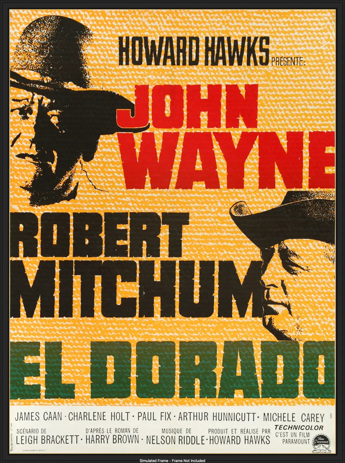 El Dorado (1966) original movie poster for sale at Original Film Art - Vintage Movie Posters