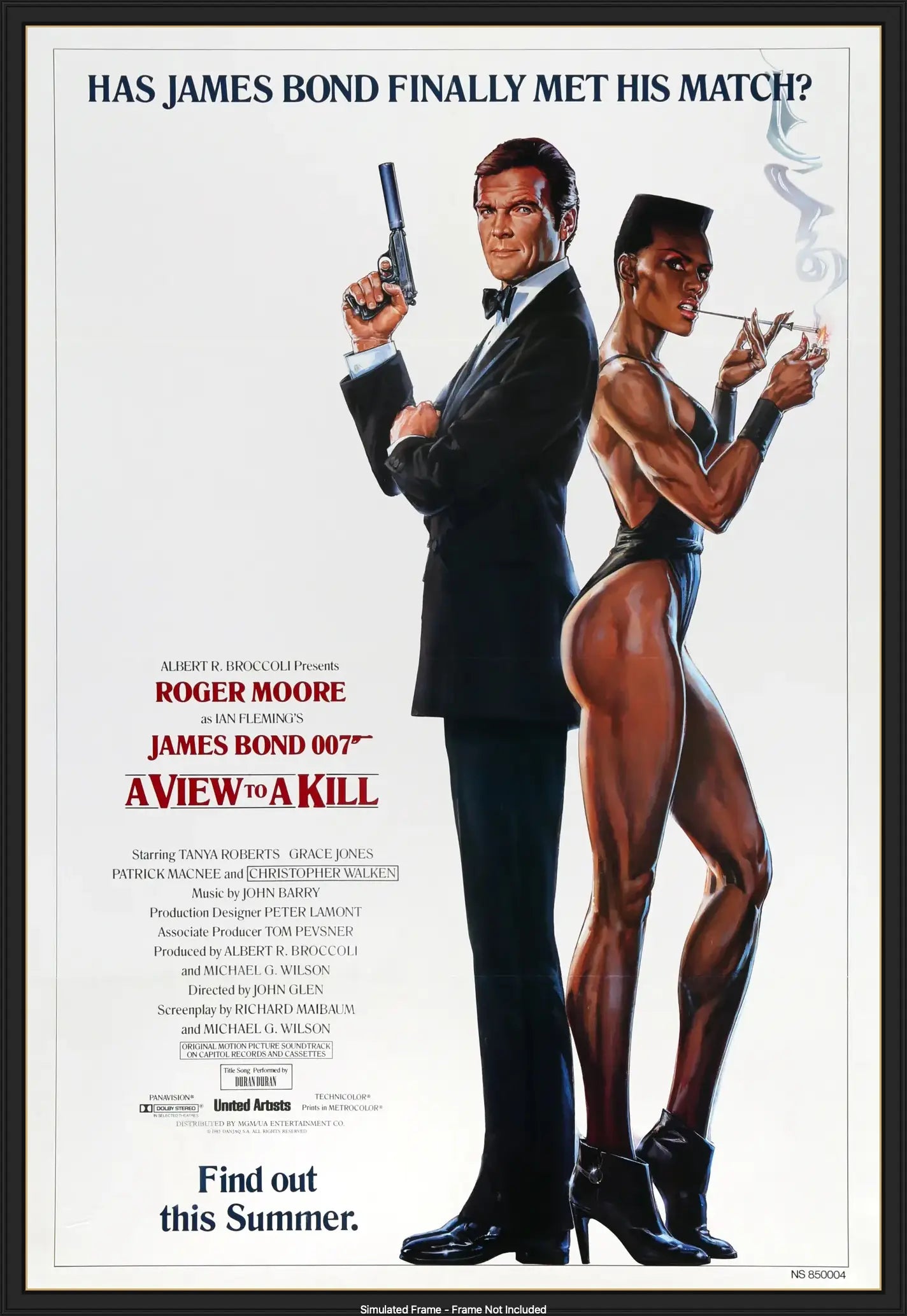 View to a Kill (1985) original movie poster for sale at Original Film Art - Vintage Movie Posters
