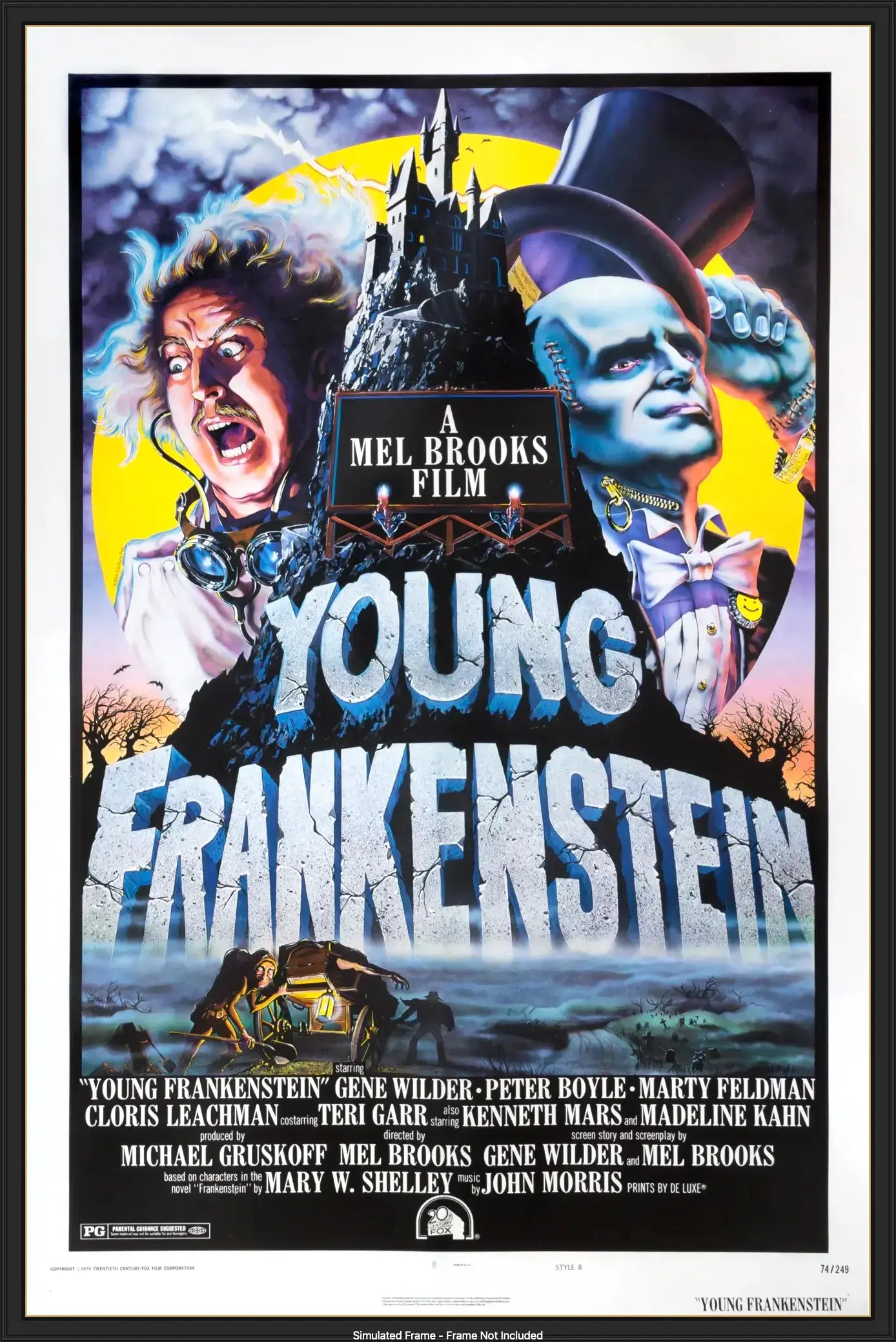 Young Frankenstein (1974) original movie poster for sale at Original Film Art - Vintage Movie Posters