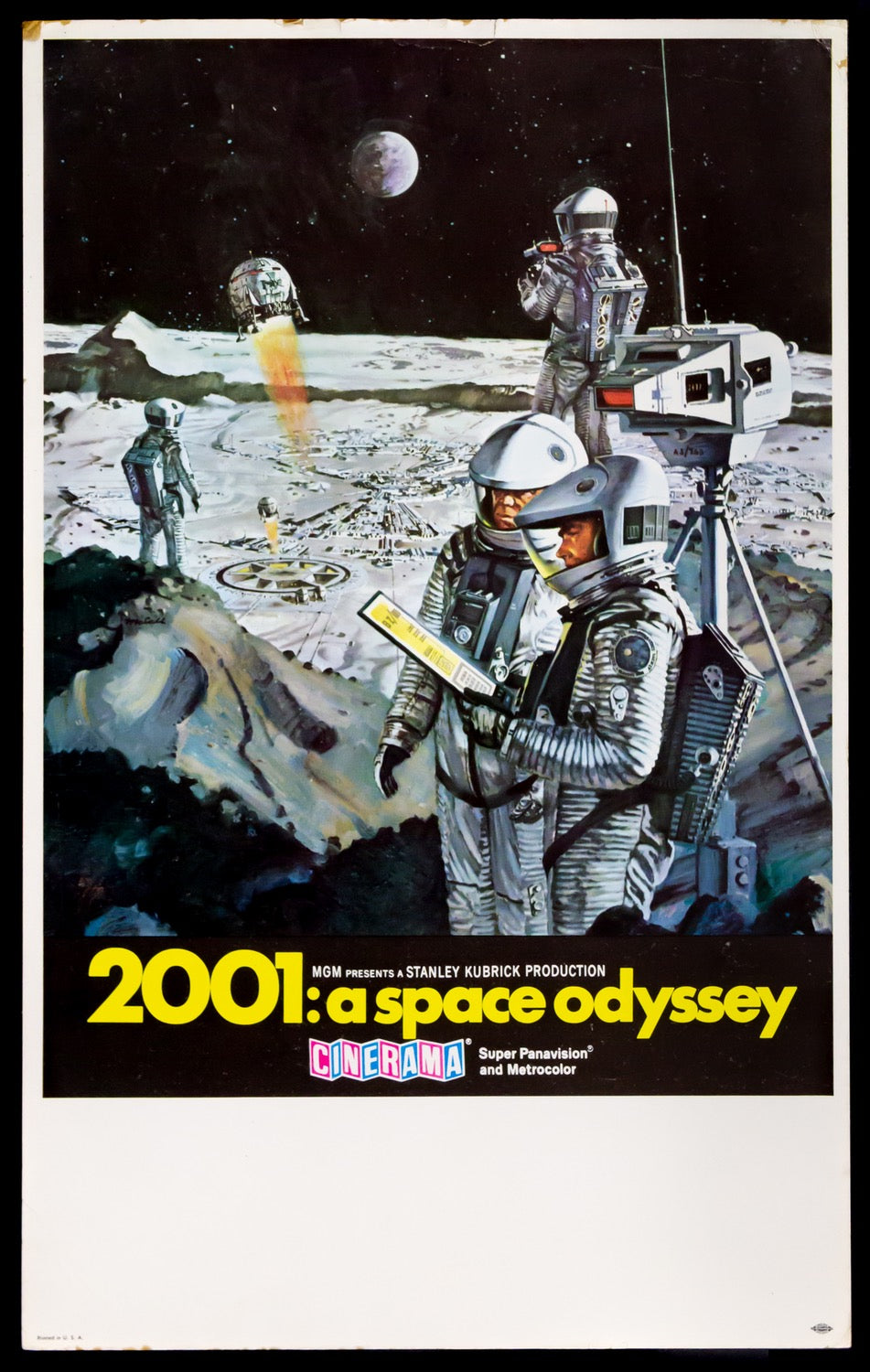 2001: A Space Odyssey (1968) original movie poster for sale at Original Film Art - Vintage Movie Posters