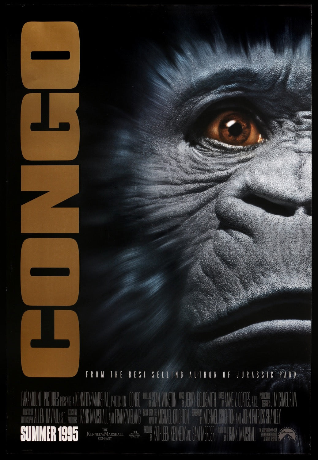 Congo (1995) original movie poster for sale at Original Film Art - Vintage Movie Posters