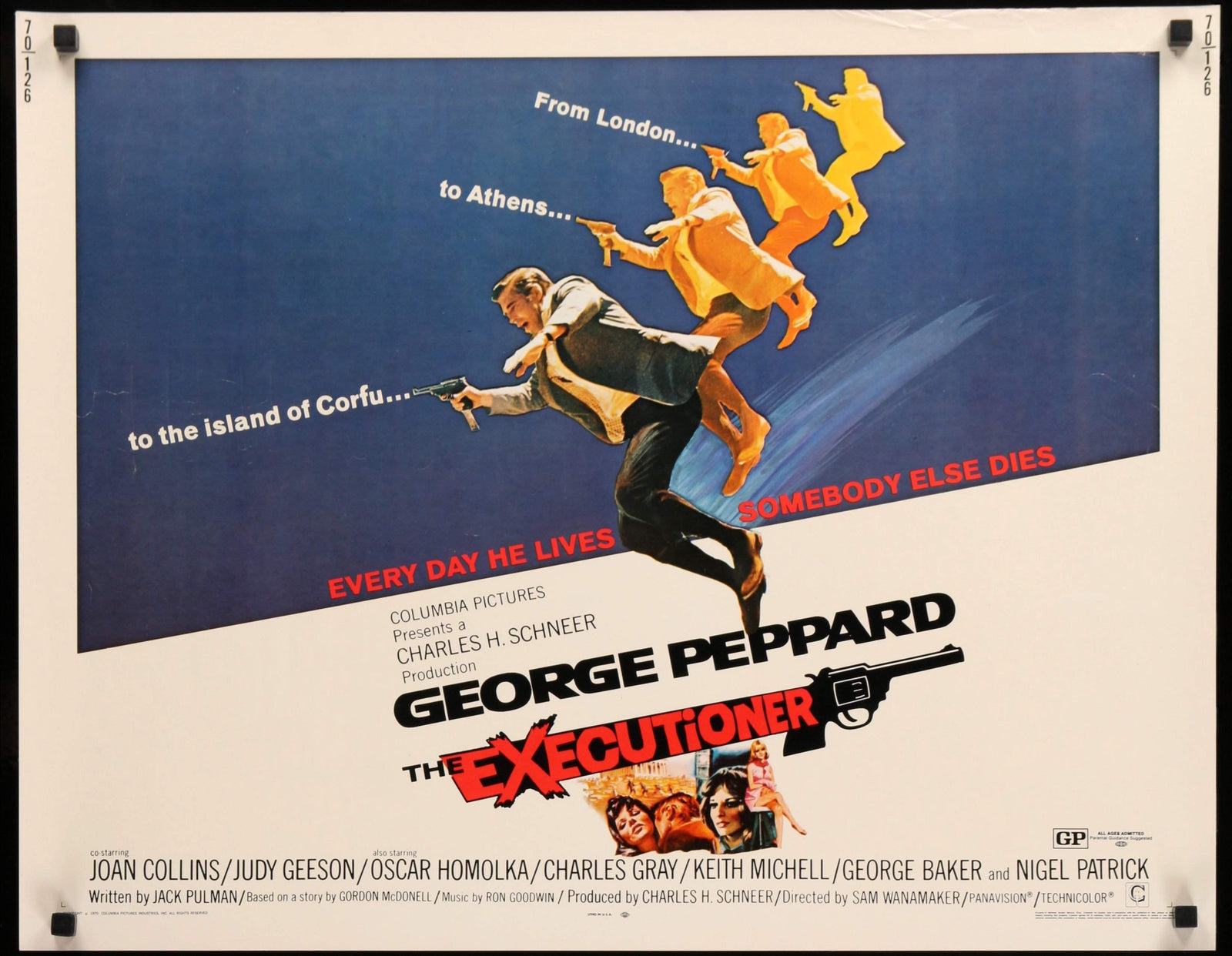 Executioner (1970) original movie poster for sale at Original Film Art - Vintage Movie Posters