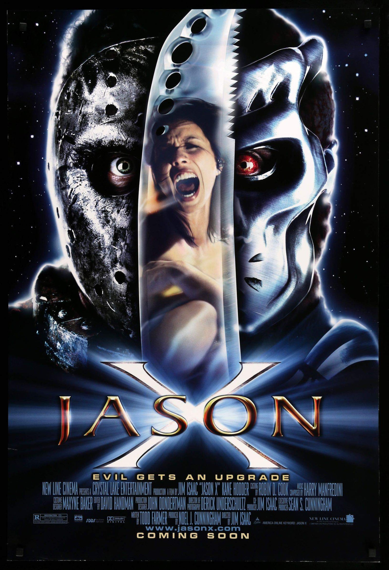 Jason X (2002) original movie poster for sale at Original Film Art - Vintage Movie Posters