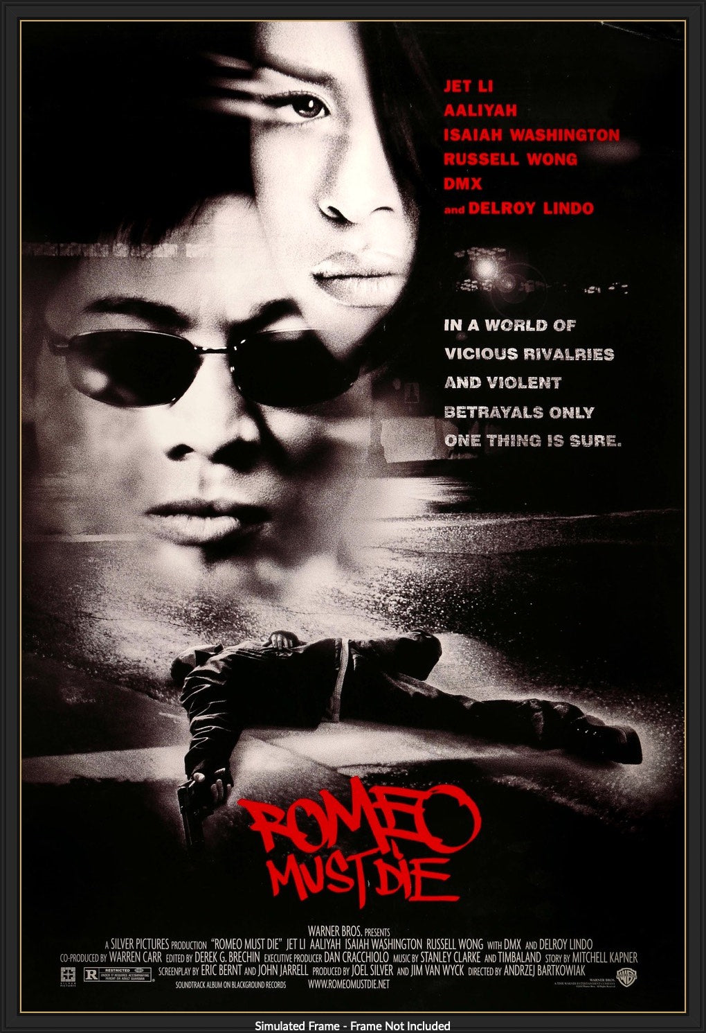 Romeo Must Die (2000) original movie poster for sale at Original Film Art - Vintage Movie Posters