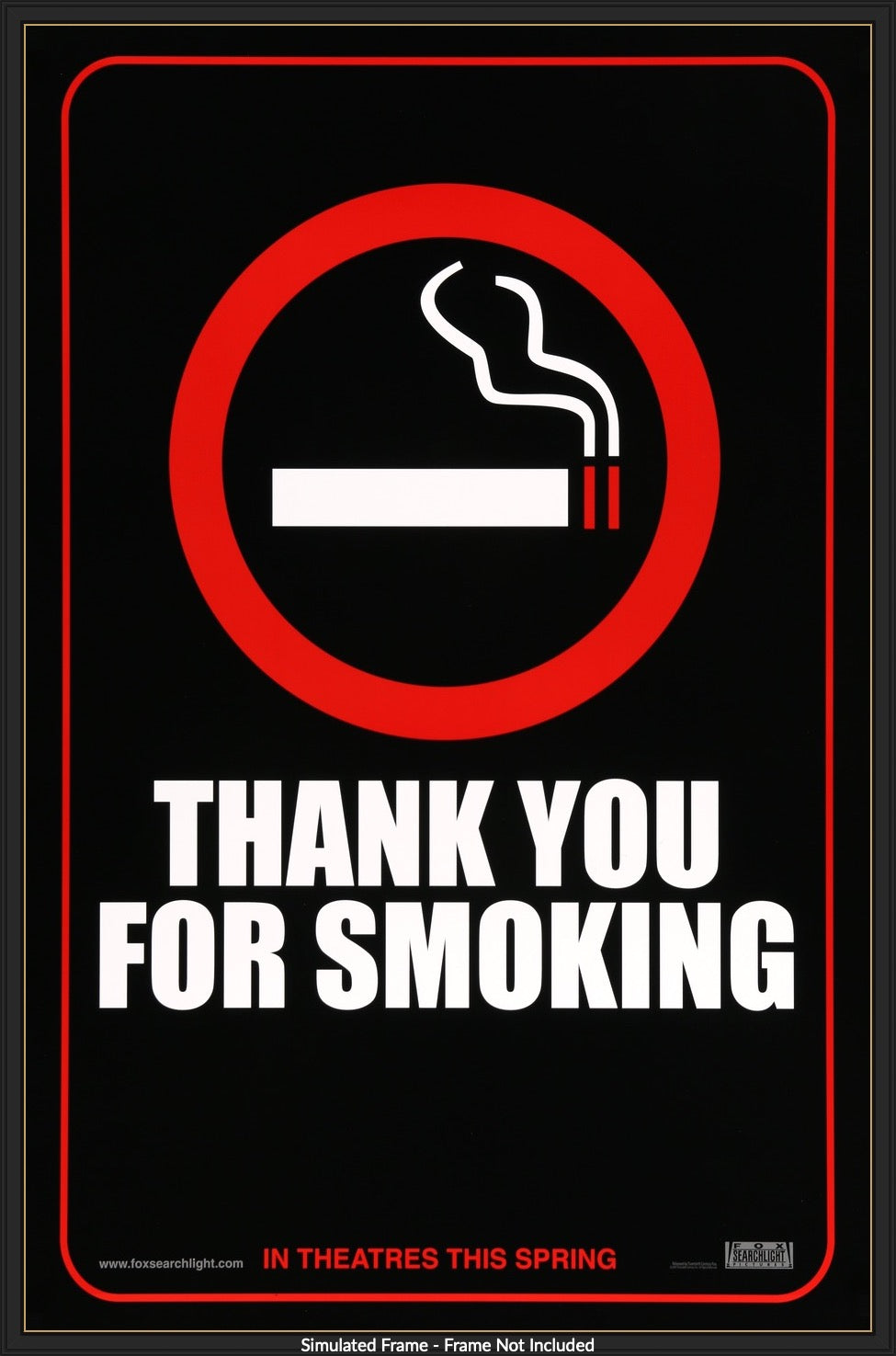 Thank You for Smoking (2006) original movie poster for sale at Original Film Art - Vintage Movie Posters