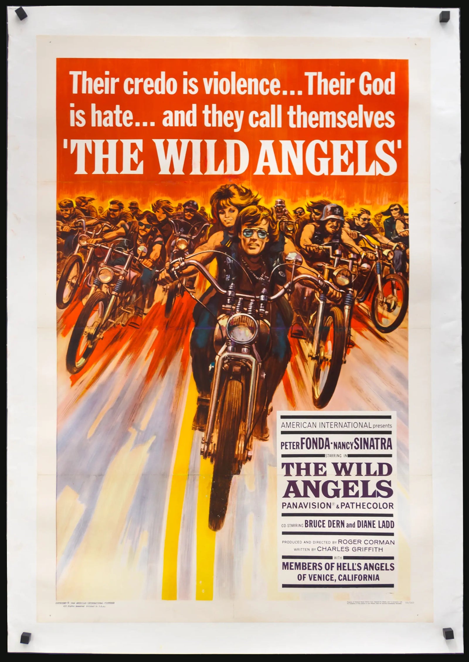 Wild Angels (1966) original movie poster for sale at Original Film Art - Vintage Movie Posters