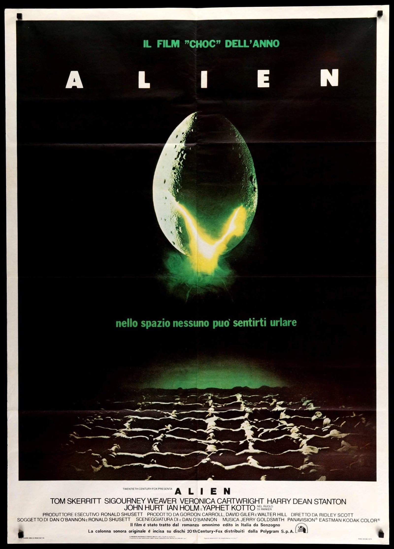 Alien (1979) original movie poster for sale at Original Film Art - Vintage Movie Posters