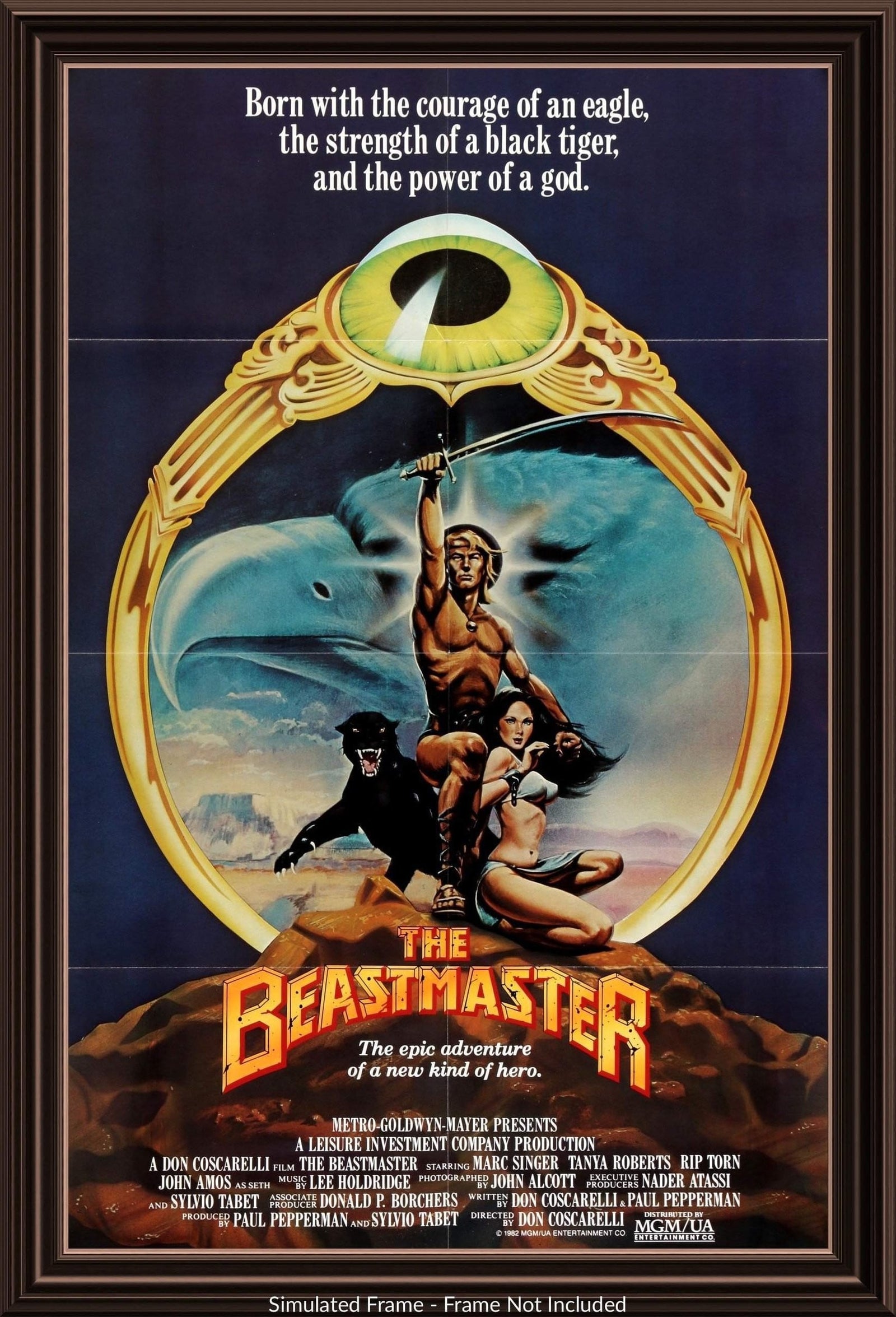 Beastmaster (1982) original movie poster for sale at Original Film Art - Vintage Movie Posters