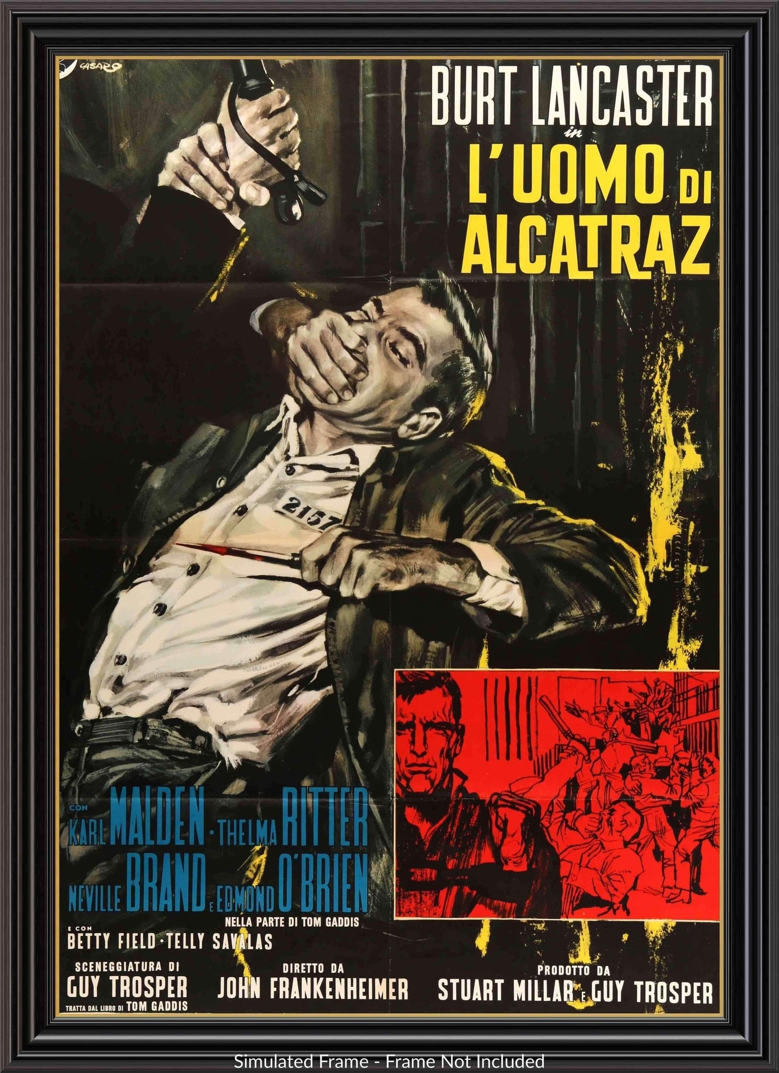 Birdman of Alcatraz (1962) original movie poster for sale at Original Film Art - Vintage Movie Posters