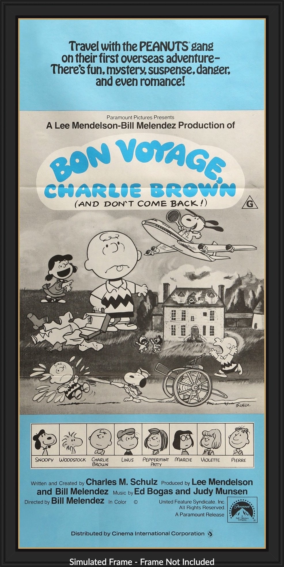 Bon Voyage, Charlie Brown (And Don't Come Back!) (1980) original movie poster for sale at Original Film Art - Vintage Movie Posters