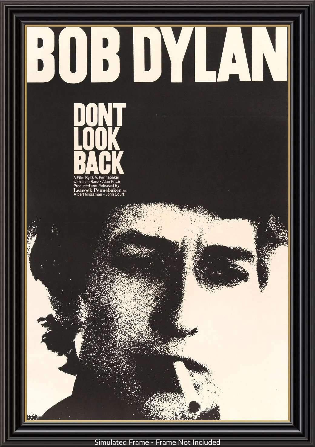 Don't Look Back (1967) original movie poster for sale at Original Film Art - Vintage Movie Posters