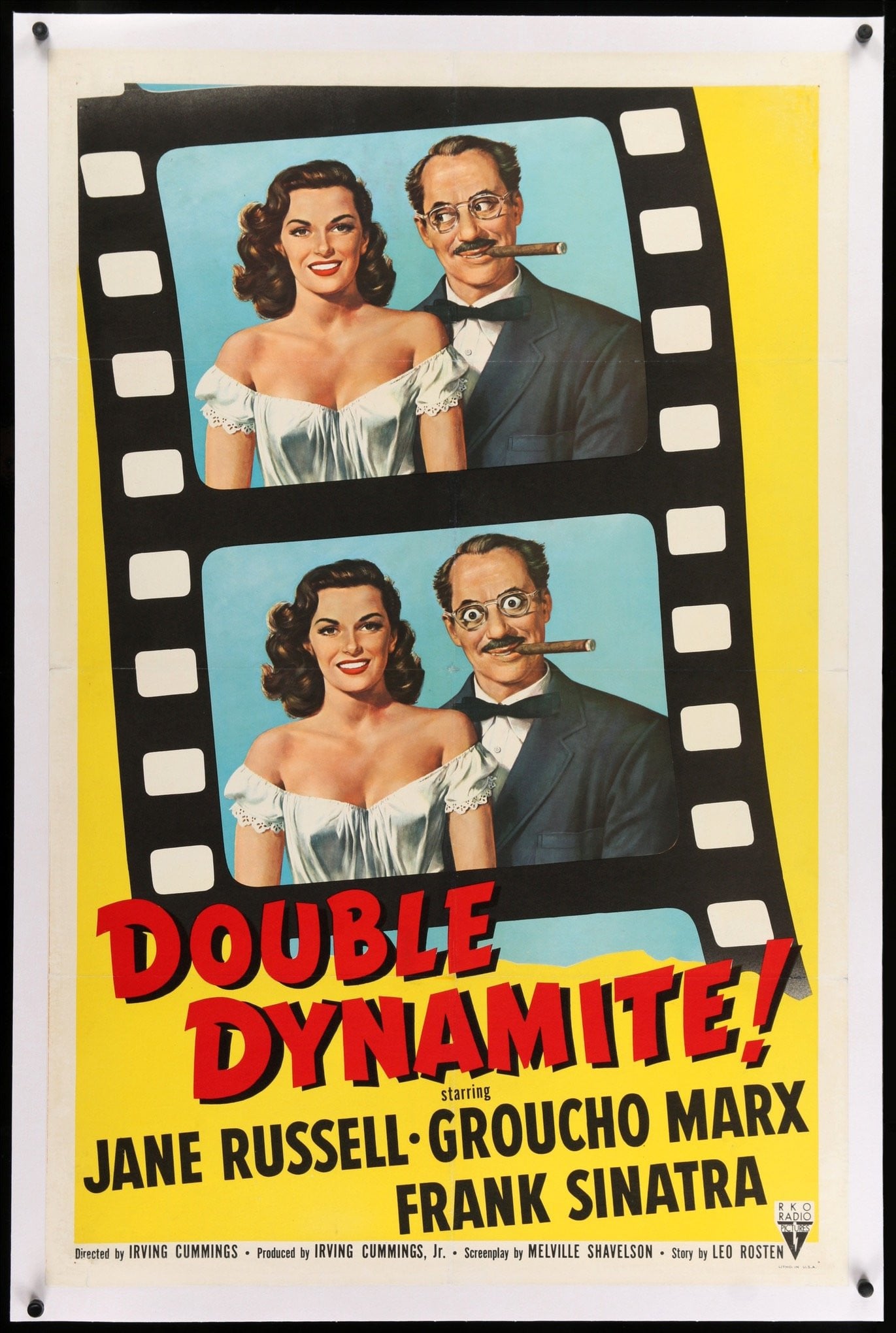 Double Dynamite (1951) original movie poster for sale at Original Film Art - Vintage Movie Posters