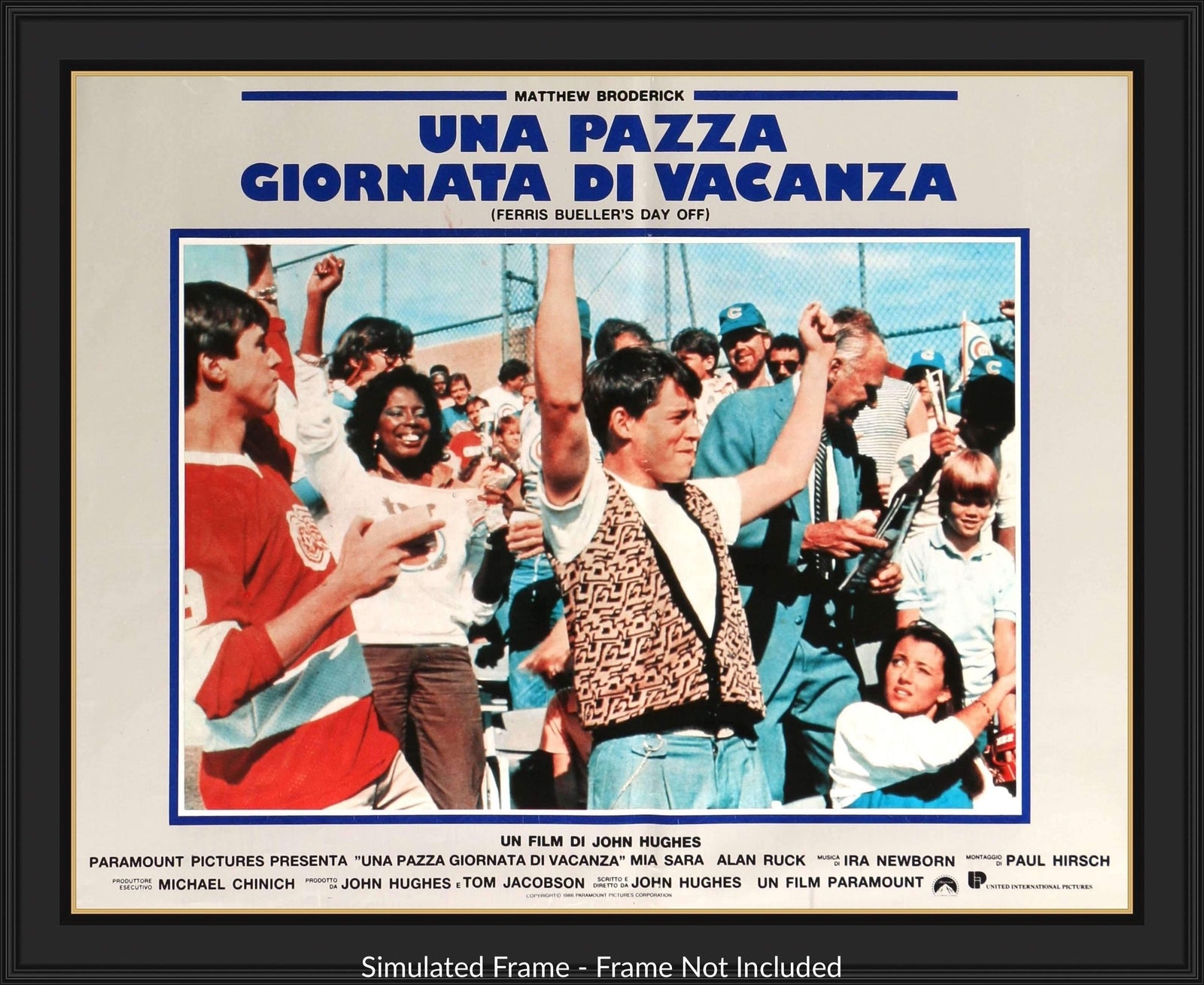 Ferris Bueller's Day Off (1986) original movie poster for sale at Original Film Art - Vintage Movie Posters