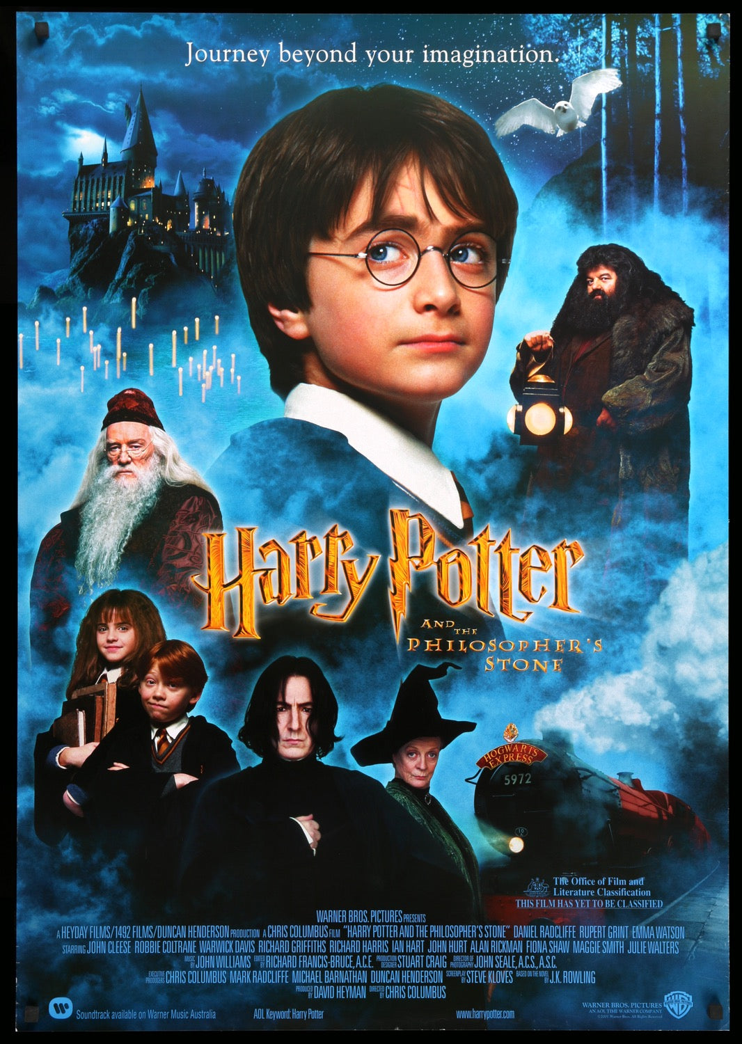 Harry Potter and the Philosopher's Stone (2001) original movie poster for sale at Original Film Art - Vintage Movie Posters