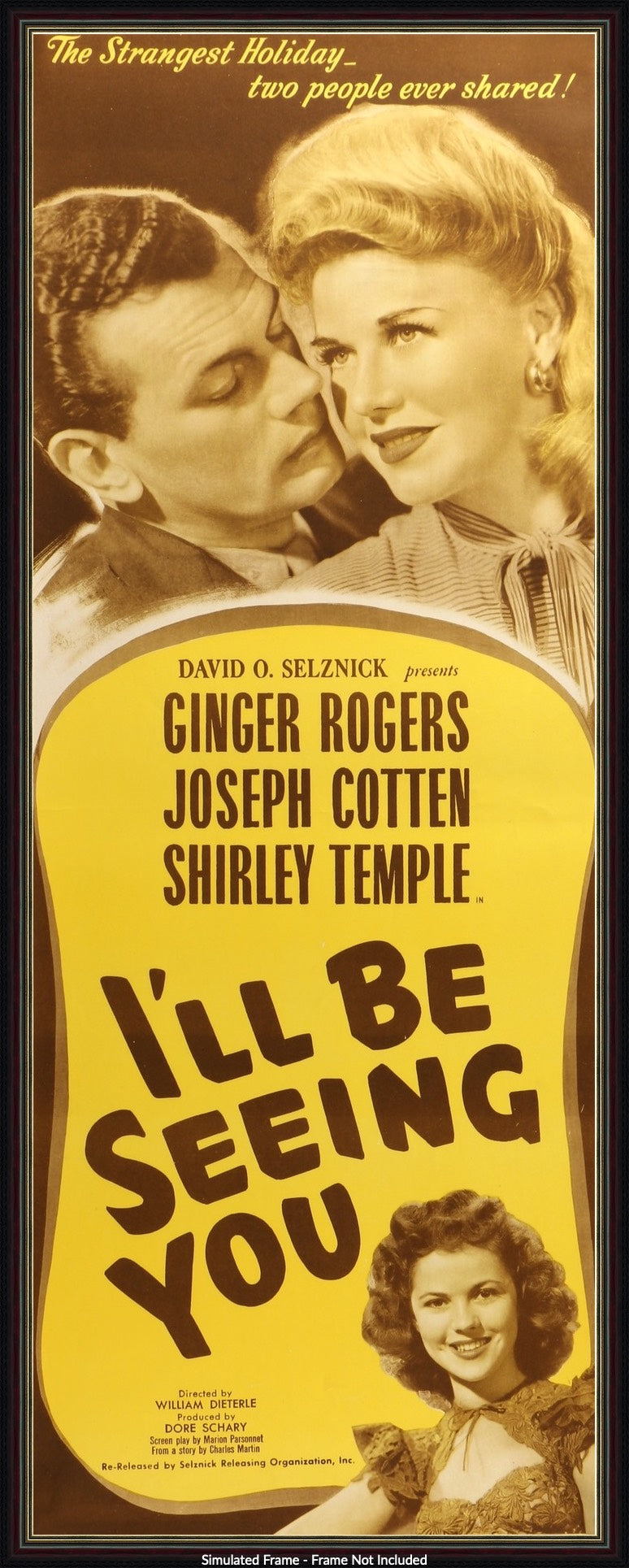 I'll Be Seeing You (1944) original movie poster for sale at Original Film Art - Vintage Movie Posters