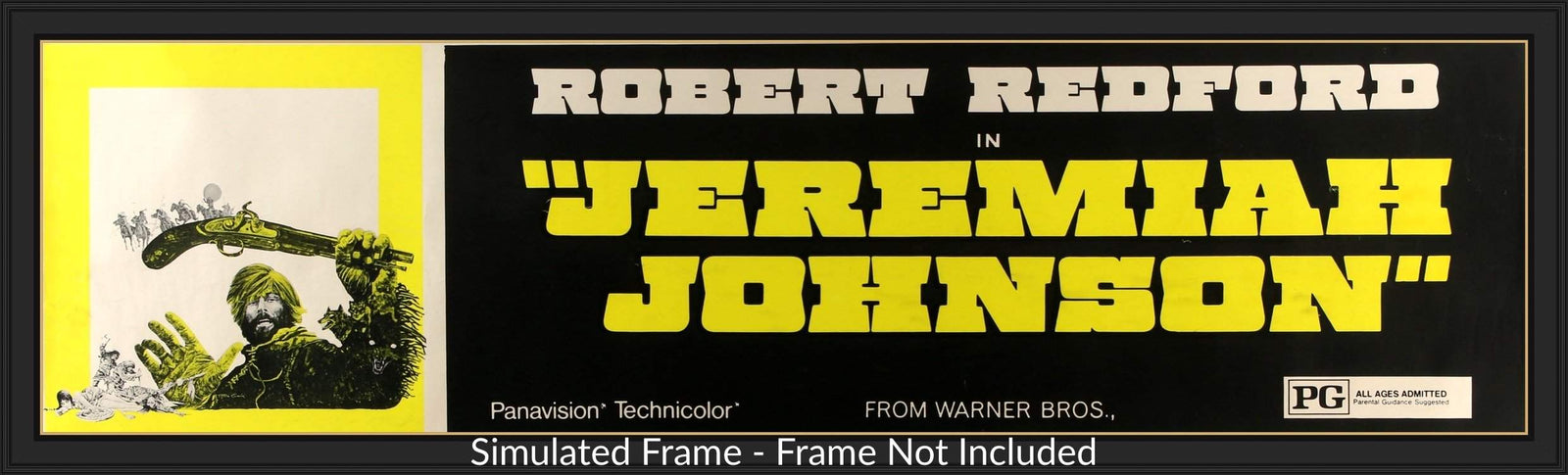 Jeremiah Johnson (1972) original movie poster for sale at Original Film Art - Vintage Movie Posters