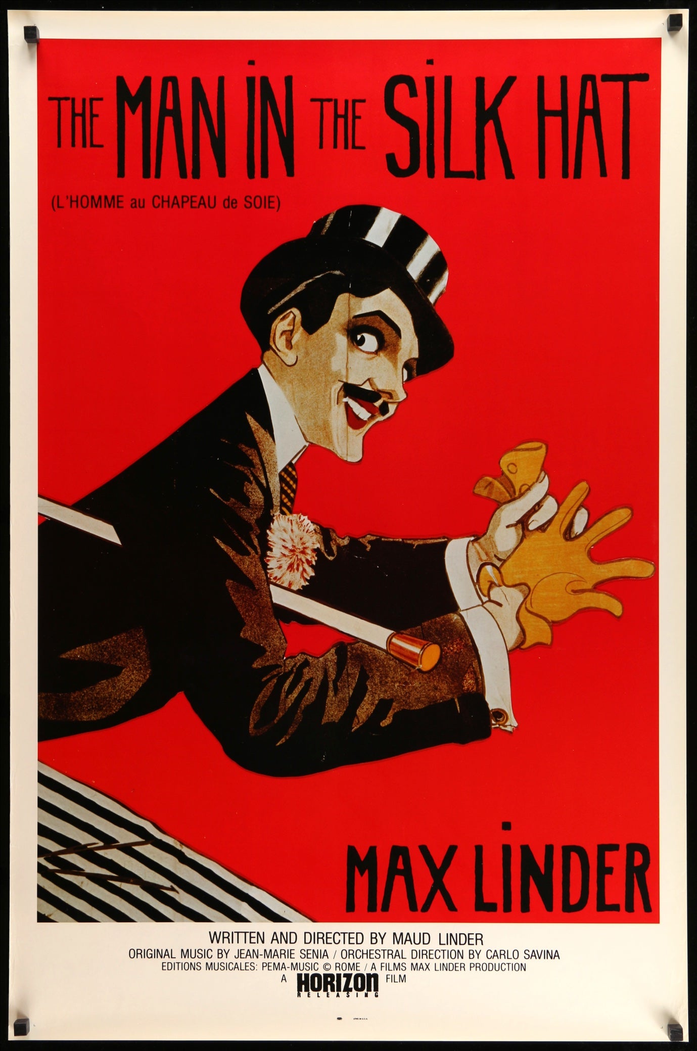 Man in the Silk Hat (1983) original movie poster for sale at Original Film Art - Vintage Movie Posters