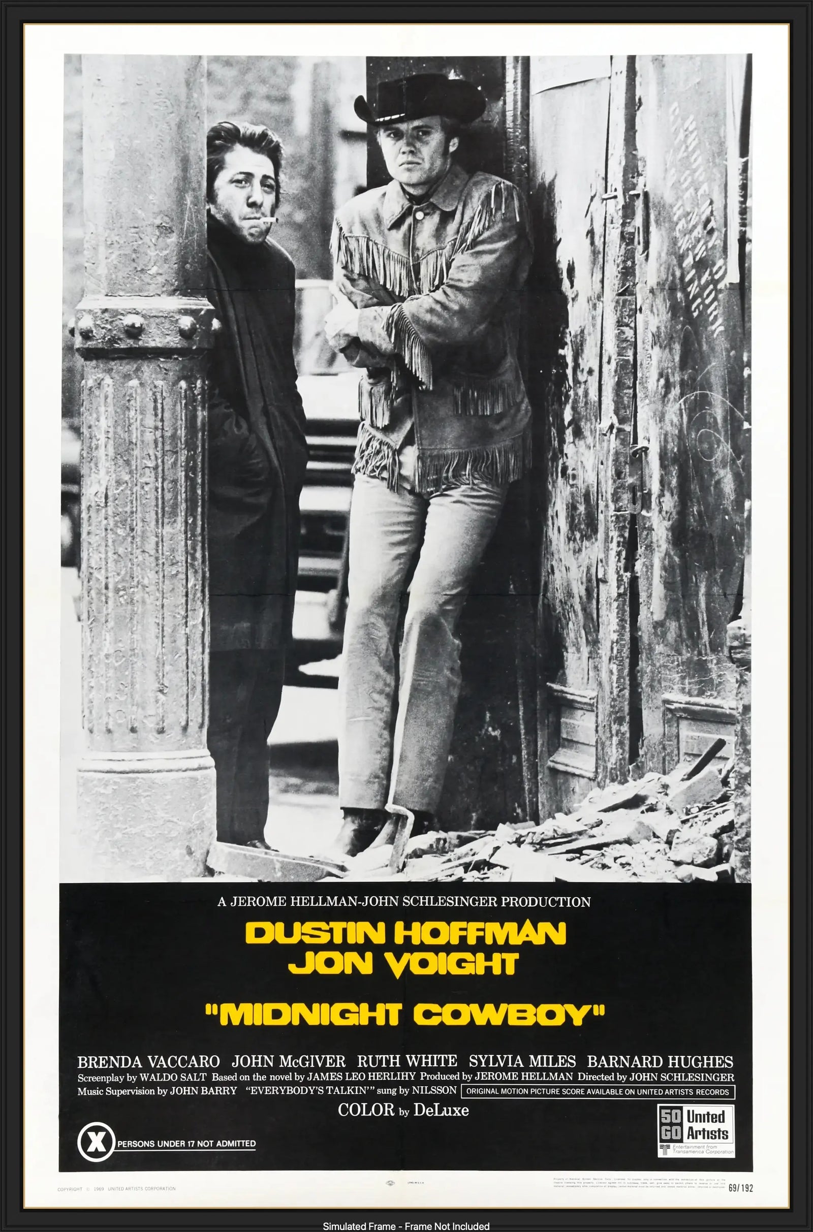 Midnight Cowboy (1969) original movie poster for sale at Original Film Art - Vintage Movie Posters