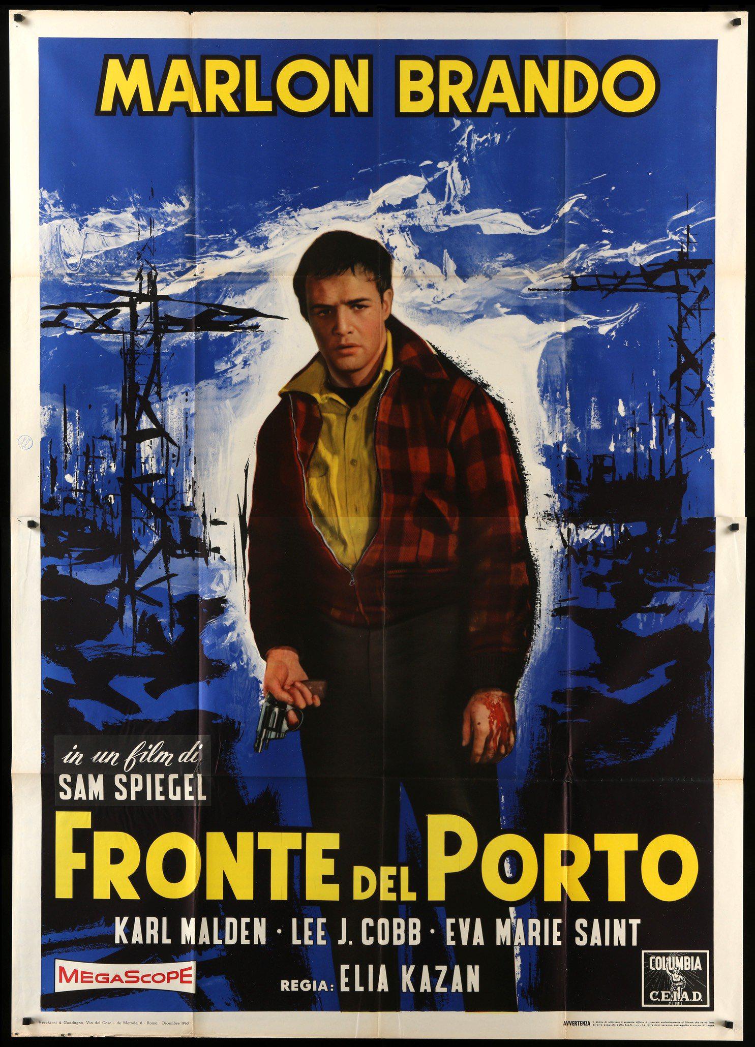 On the Waterfront (1954) original movie poster for sale at Original Film Art - Vintage Movie Posters