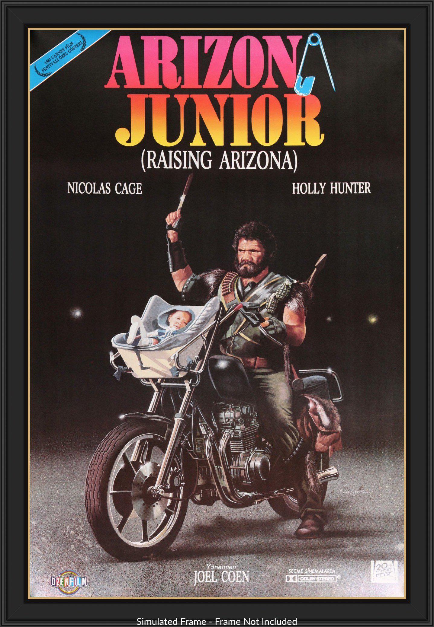 Raising Arizona (1987) original movie poster for sale at Original Film Art - Vintage Movie Posters