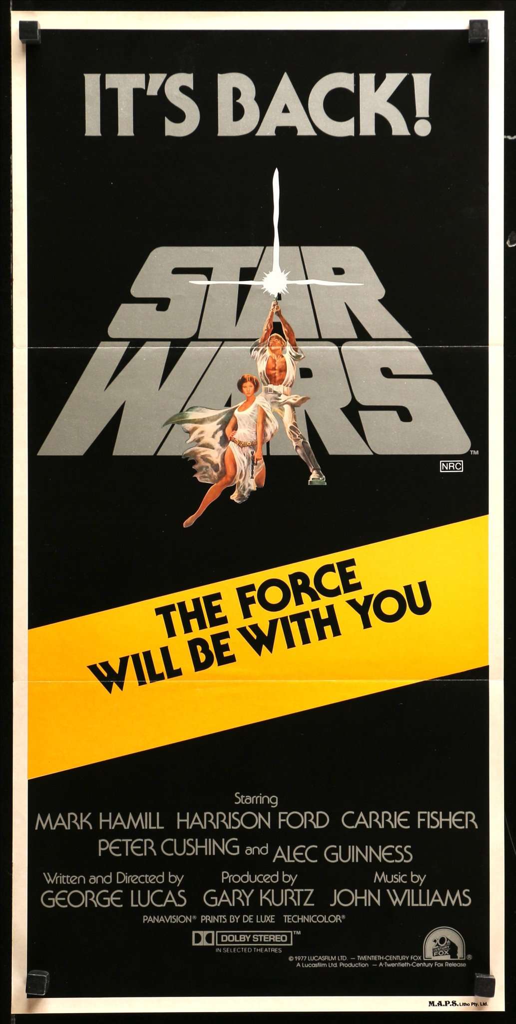 Star Wars (1977) original movie poster for sale at Original Film Art - Vintage Movie Posters