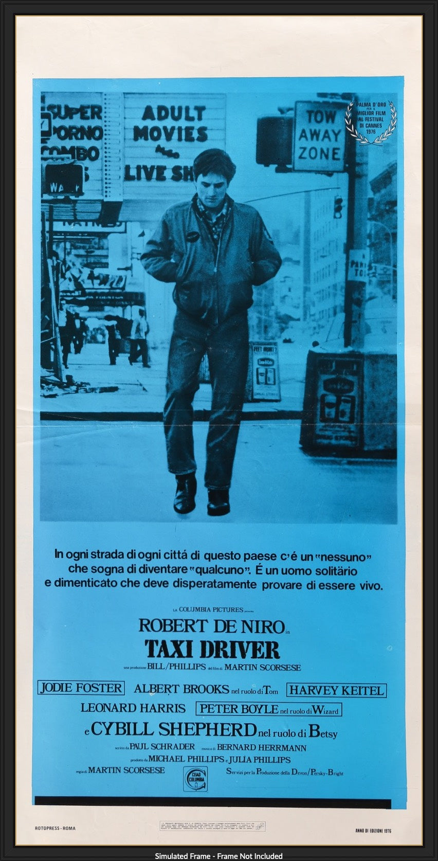 Taxi Driver (1976) original movie poster for sale at Original Film Art - Vintage Movie Posters