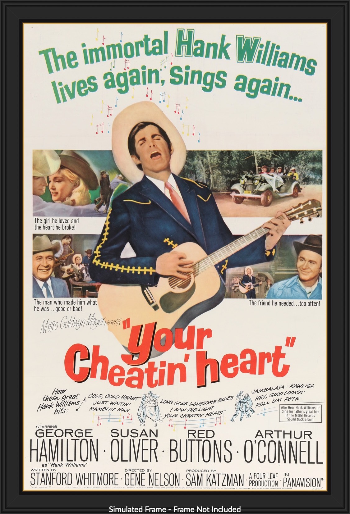 Your Cheatin' Heart (1964) original movie poster for sale at Original Film Art - Vintage Movie Posters