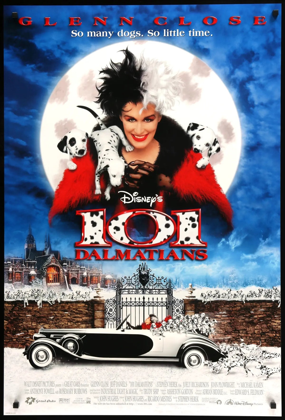 101 Dalmatians (1996) original movie poster for sale at Original Film Art