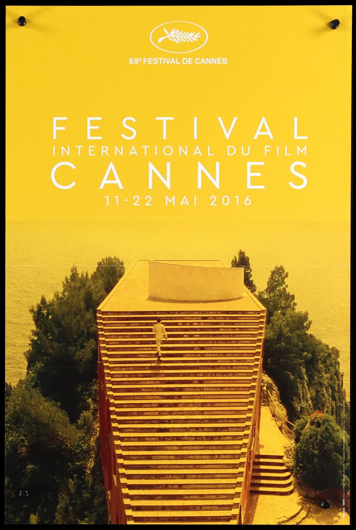 69th Cannes Film Festival (2016) original movie poster for sale at Original Film Art - Vintage Movie Posters