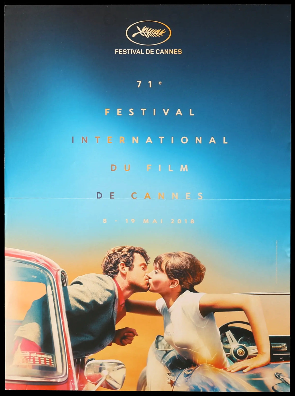 71st Cannes Film Festival (2018) original movie poster for sale at Original Film Art - Vintage Movie Posters