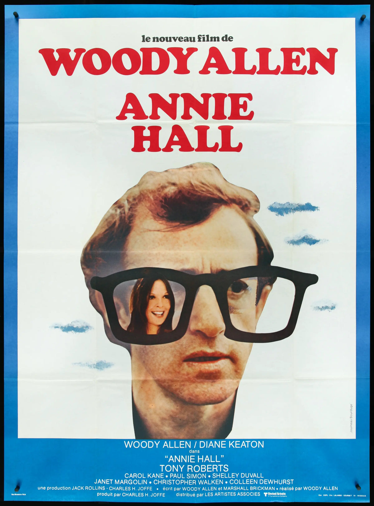 Annie Hall (1977) original movie poster for sale at Original Film Art - Vintage Movie Posters