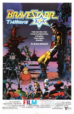 BraveStarr: The Movie (1987) original movie poster for sale at Original Film Art