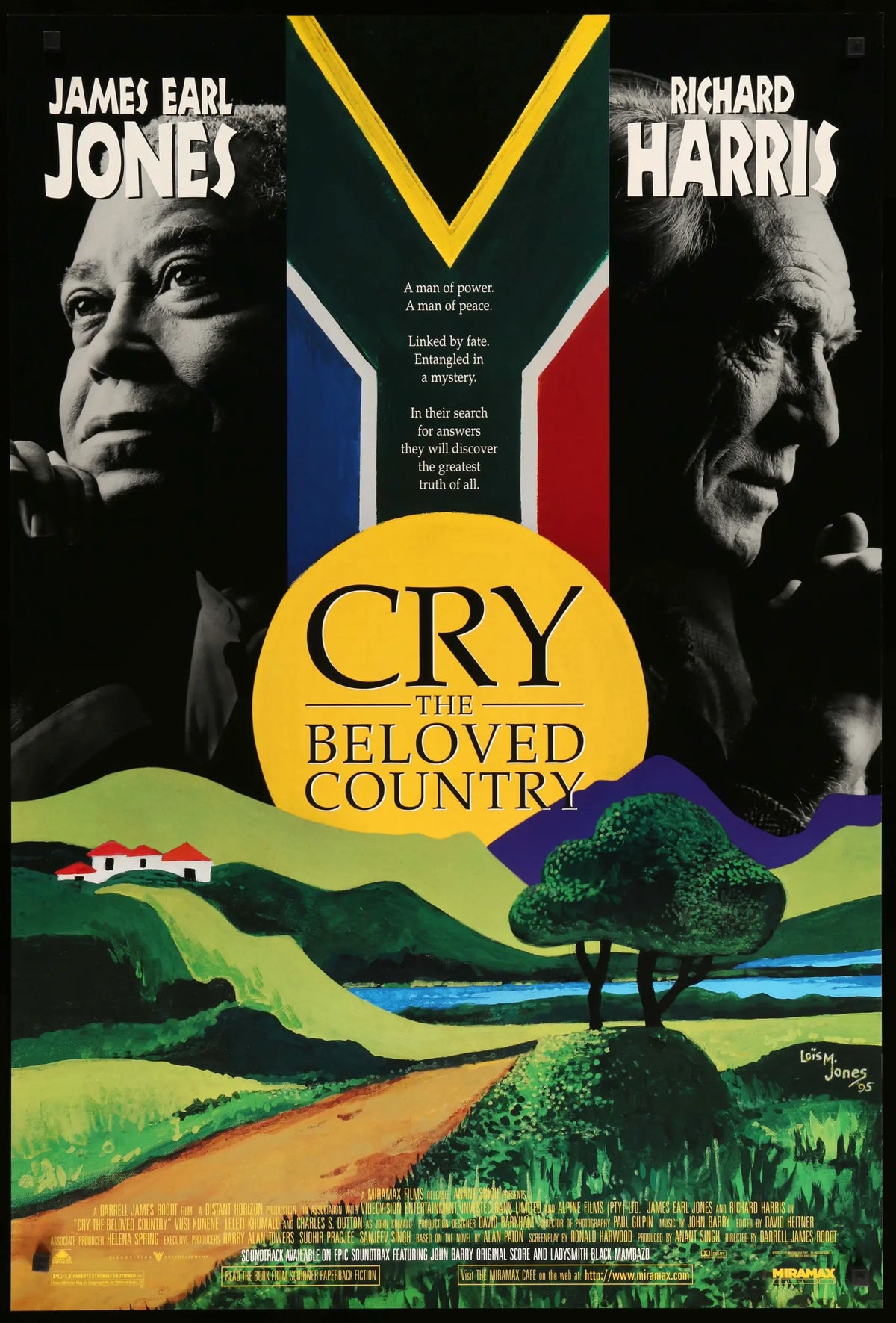 Cry, the Beloved Country (1995) original movie poster for sale at Original Film Art - Vintage Movie Posters