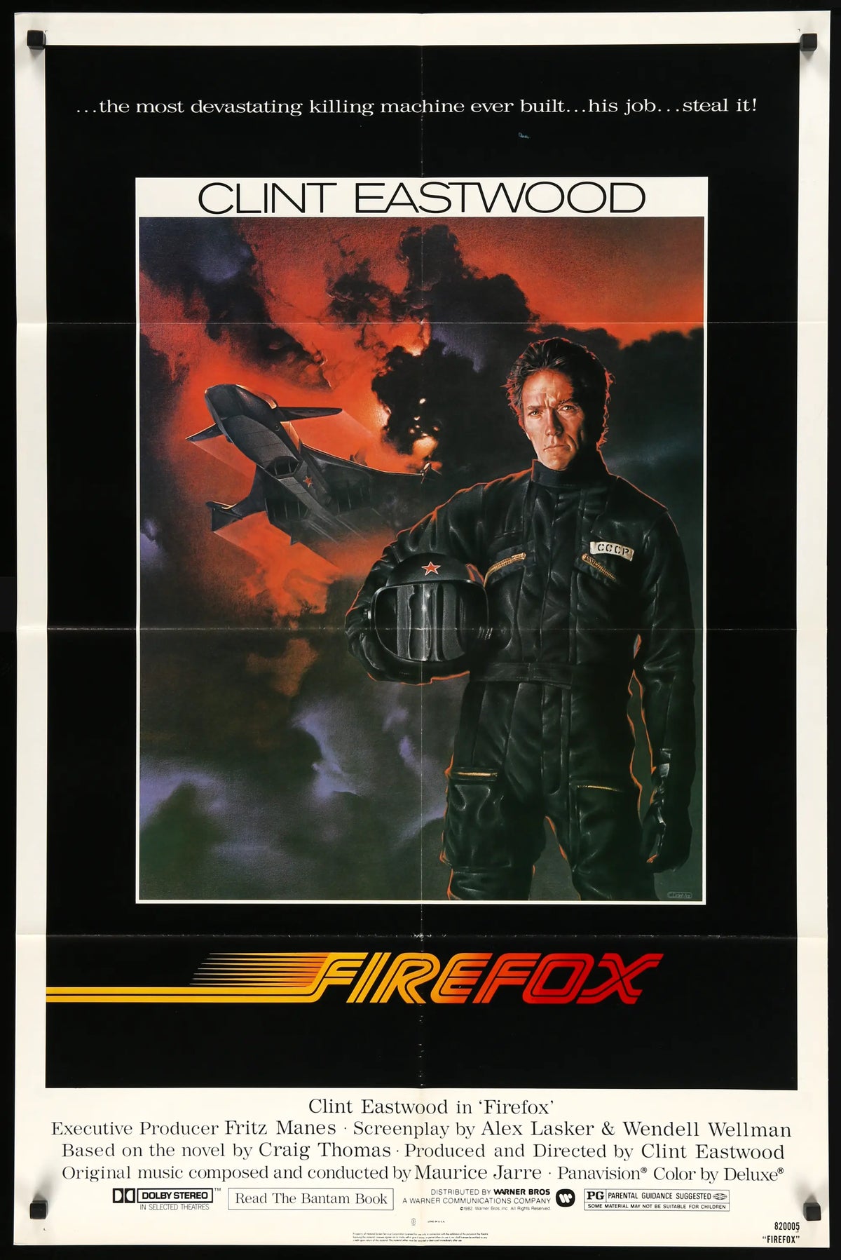 Firefox (1982) original movie poster for sale at Original Film Art - Vintage Movie Posters