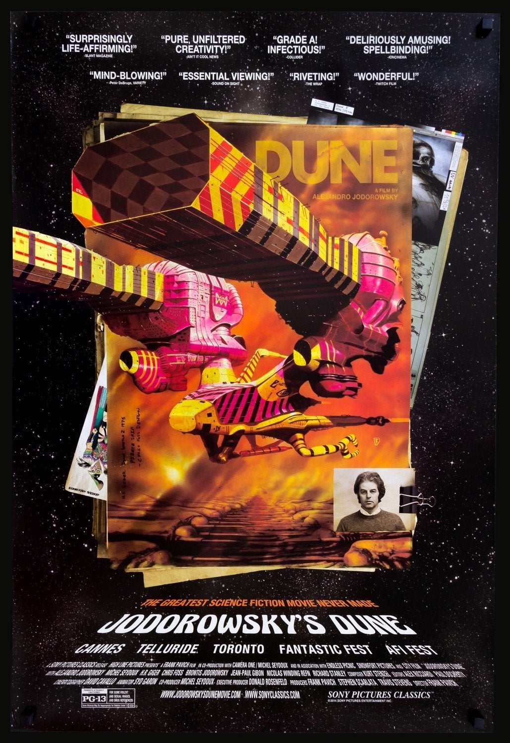 Jodorowsky&#39;s Dune (2013) original movie poster for sale at Original Film Art