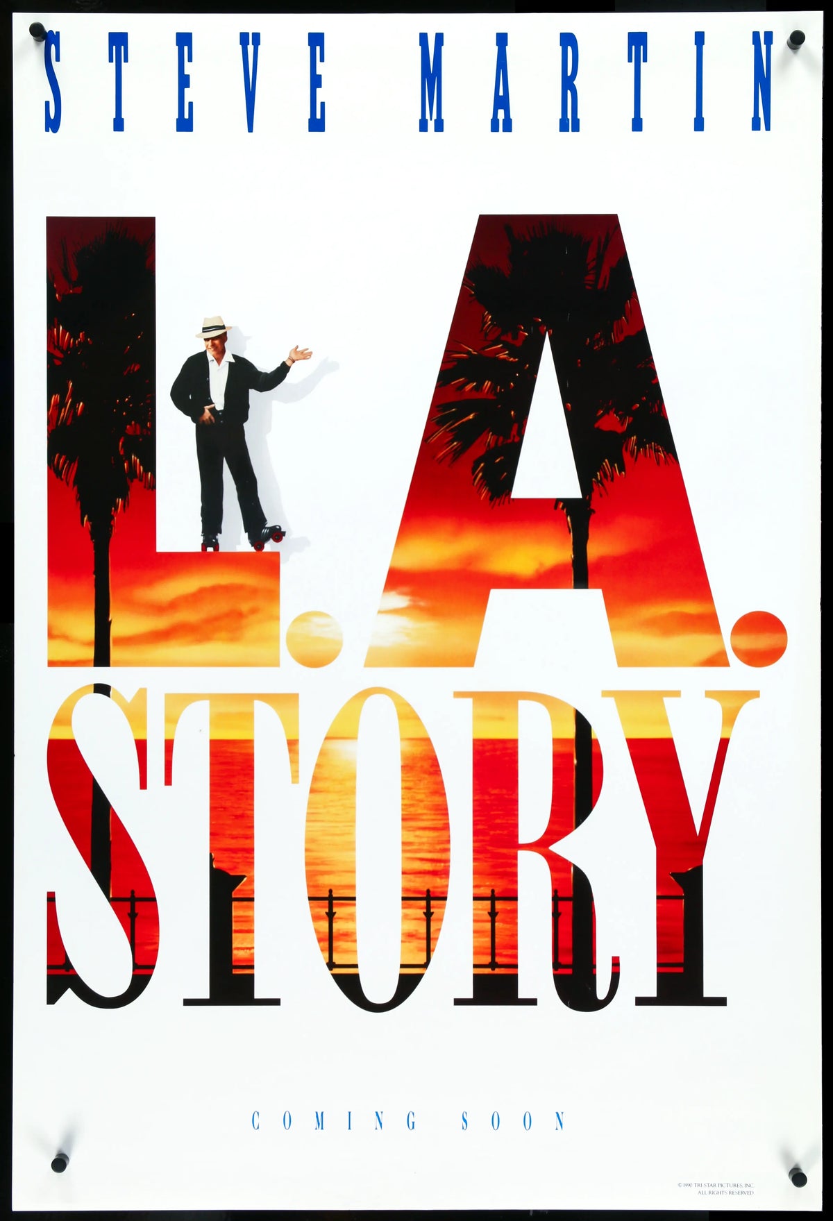 L.A. Story (1991) original movie poster for sale at Original Film Art