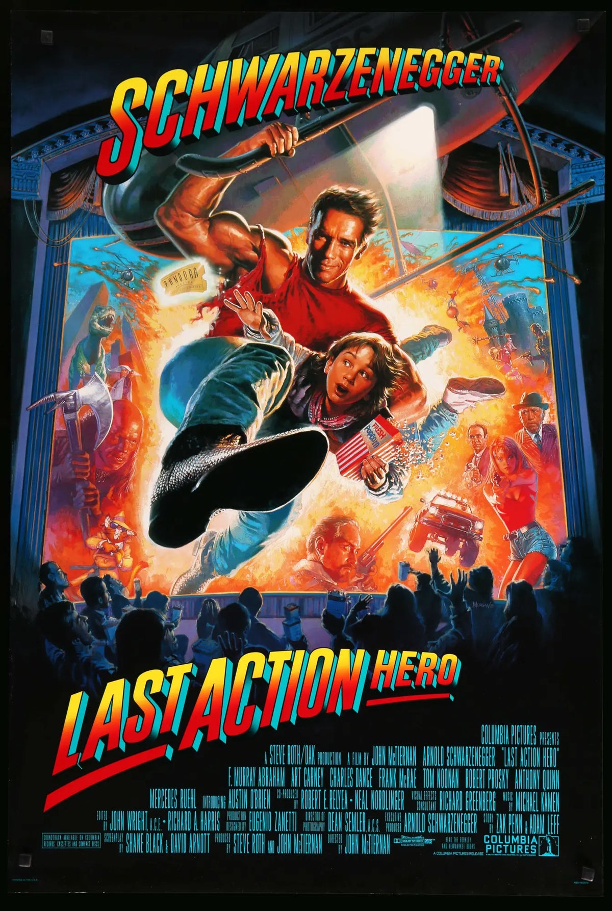 Last Action Hero (1993) original movie poster for sale at Original Film Art