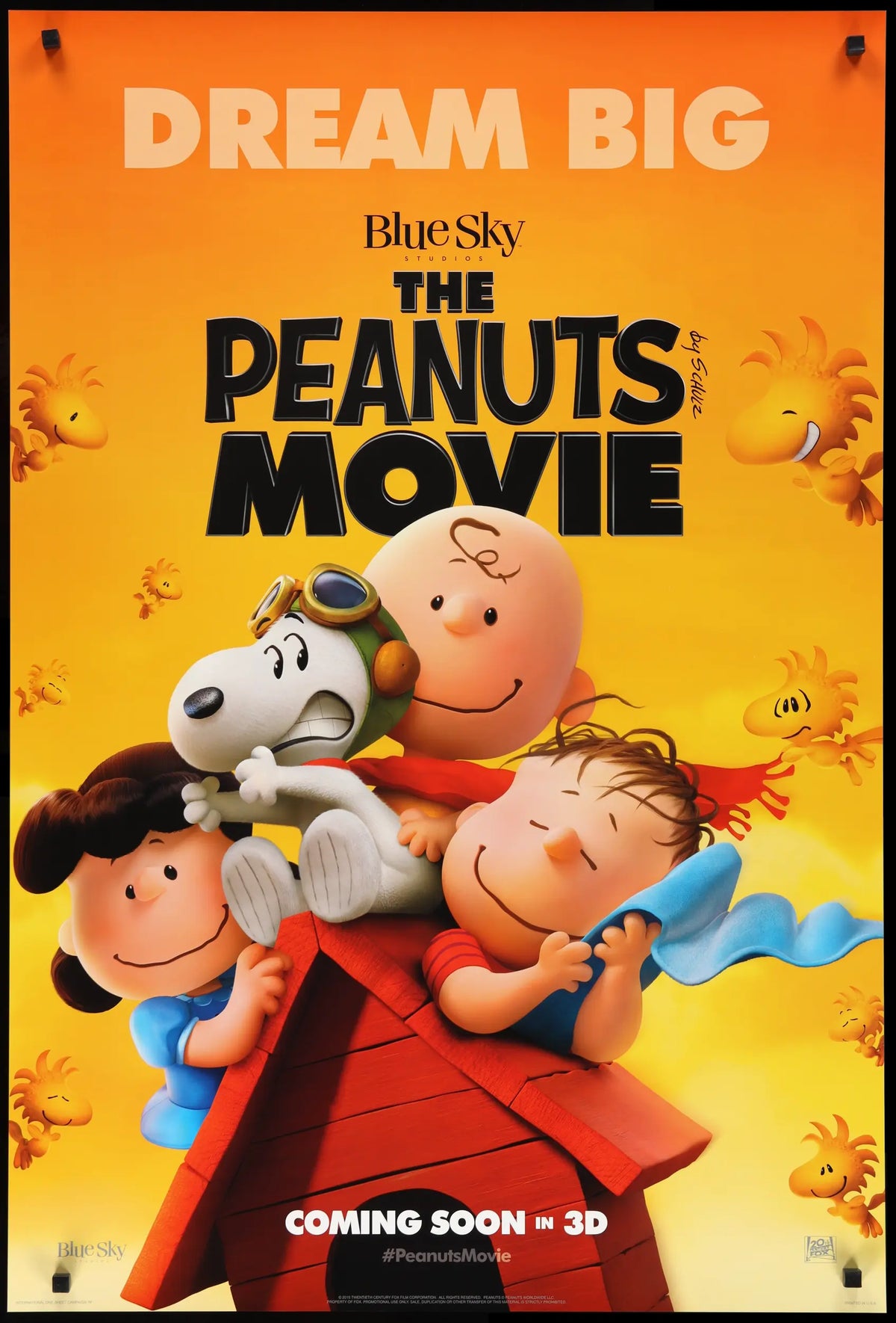 Peanuts Movie (2015) original movie poster for sale at Original Film Art - Vintage Movie Posters
