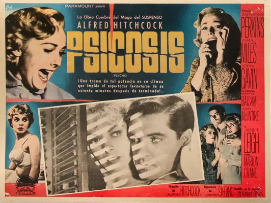 Psycho (1960) original movie poster for sale at Original Film Art - Vintage Movie Posters