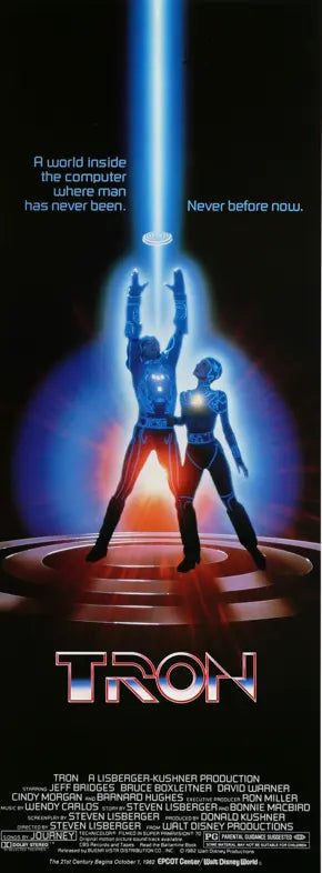 Tron (1982) original movie poster for sale at Original Film Art - Vintage Movie Posters