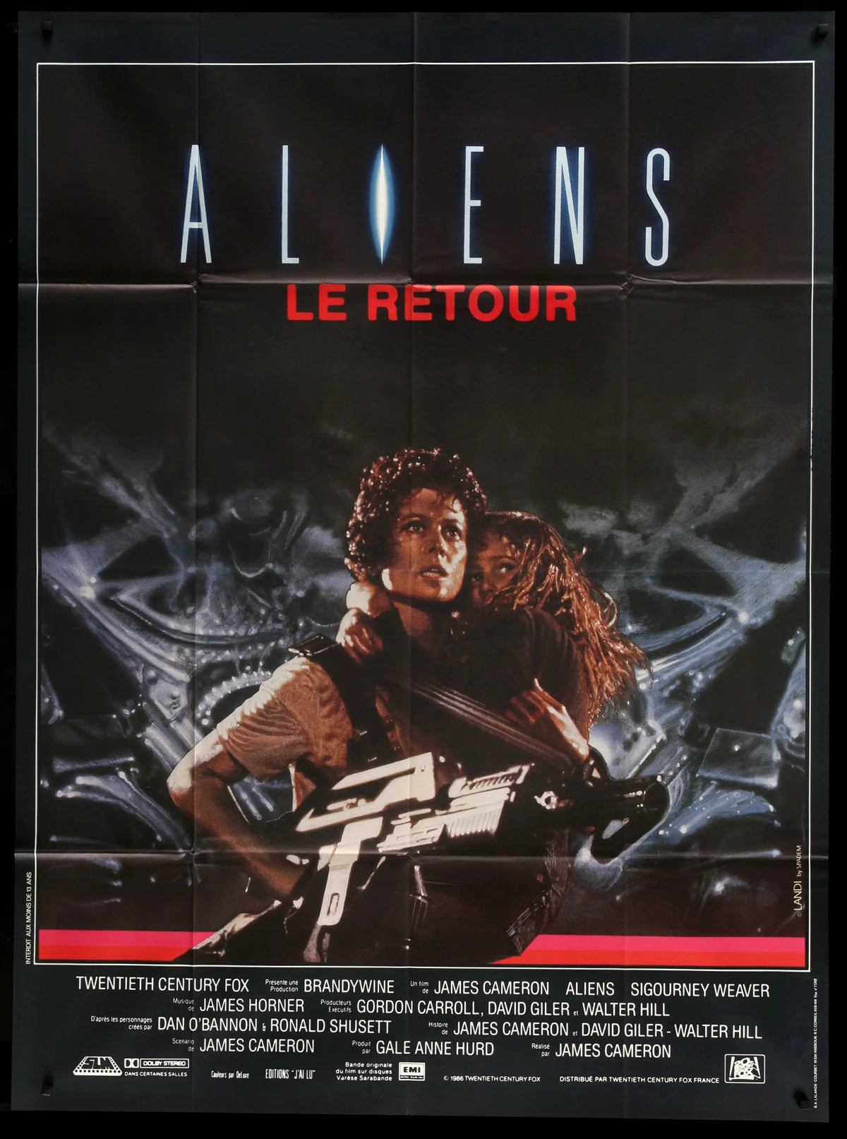 Aliens (1986) original movie poster for sale at Original Film Art - Vintage Movie Posters