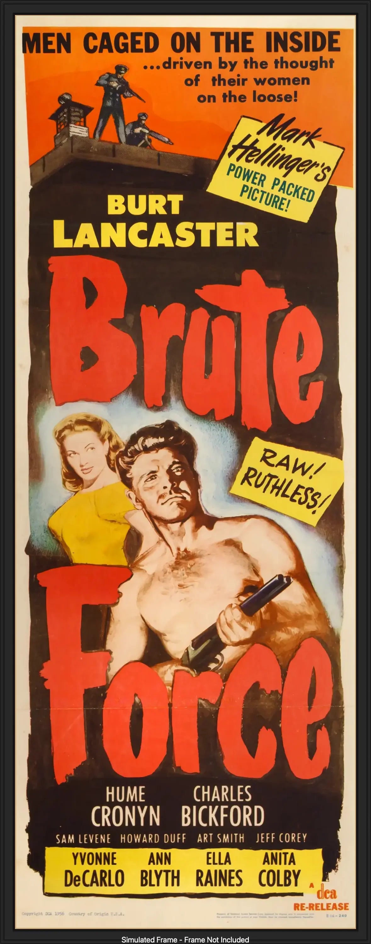 Brute Force (1947) original movie poster for sale at Original Film Art - Vintage Movie Posters