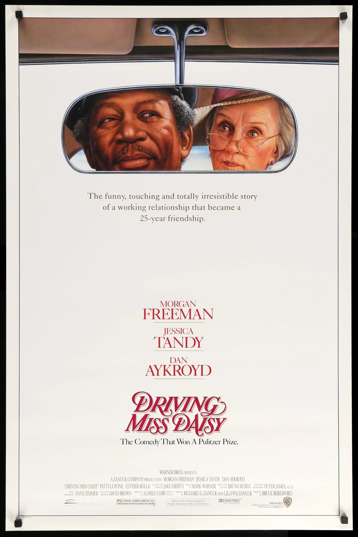 Driving Miss Daisy (1989) original movie poster for sale at Original Film Art - Vintage Movie Posters