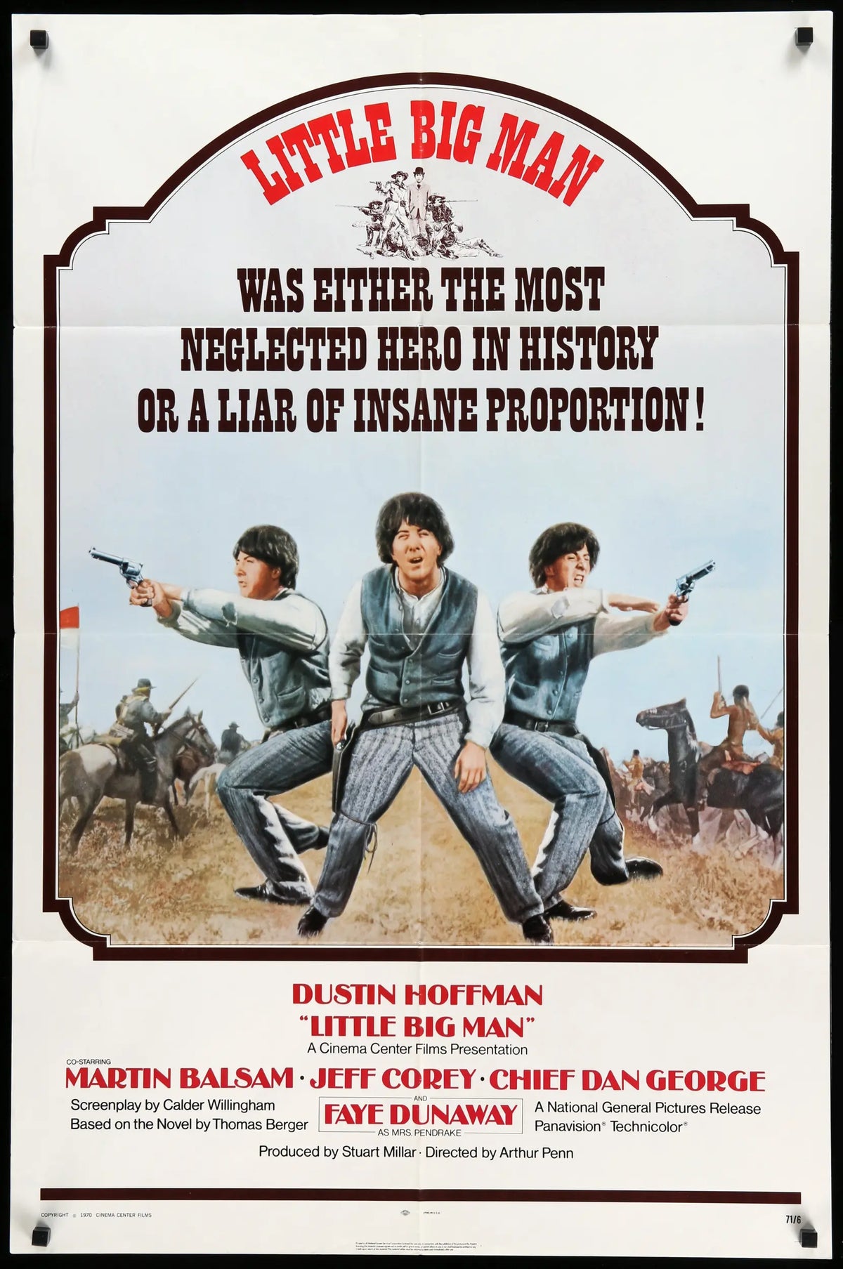 Little Big Man (1970) original movie poster for sale at Original Film Art - Vintage Movie Posters