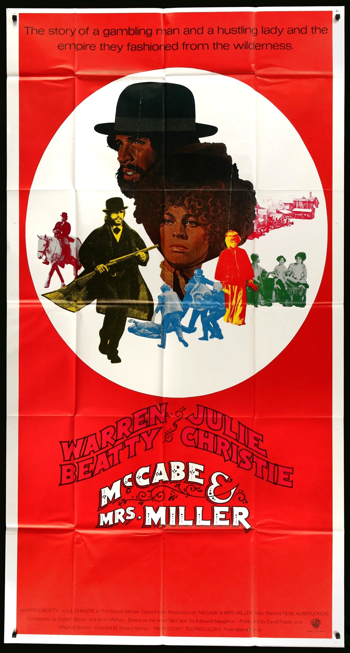McCabe and Mrs. Miller (1971) original movie poster for sale at Original Film Art - Vintage Movie Posters