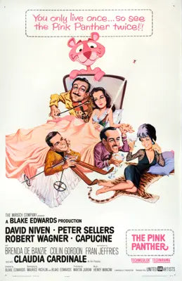 Pink Panther (1963) original movie poster for sale at Original Film Art