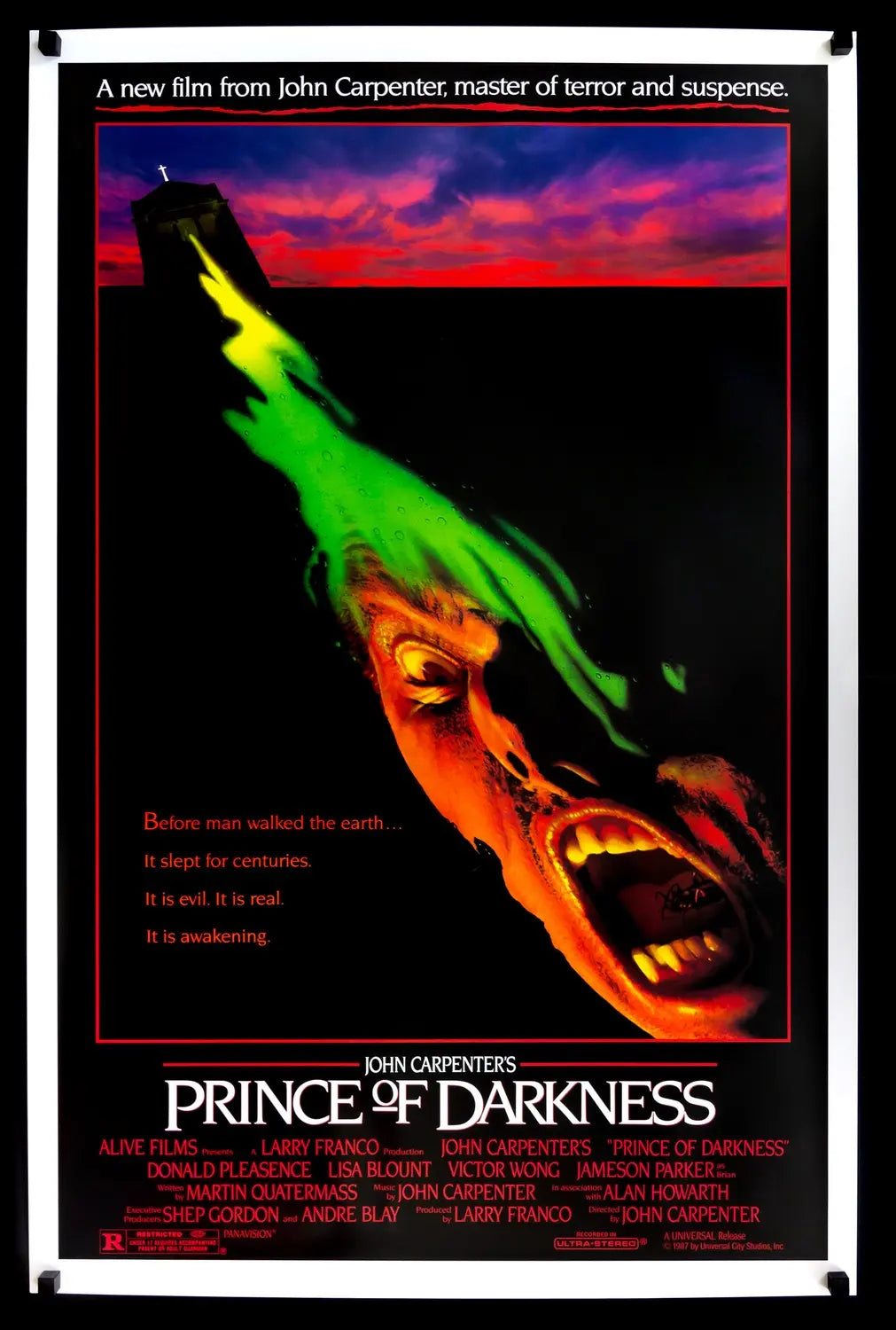 Prince of Darkness (1987) original movie poster for sale at Original Film Art