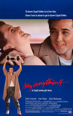 Say Anything (1989) original movie poster for sale at Original Film Art