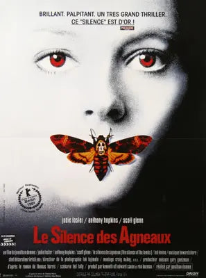 Silence of the Lambs (1991) original movie poster for sale at Original Film Art - Vintage Movie Posters