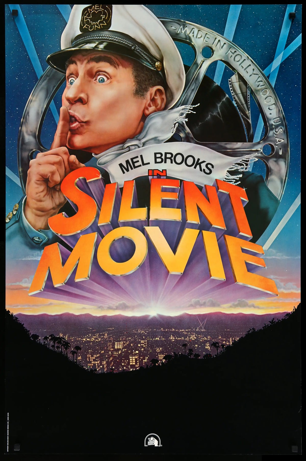 Silent Movie (1976) original movie poster for sale at Original Film Art